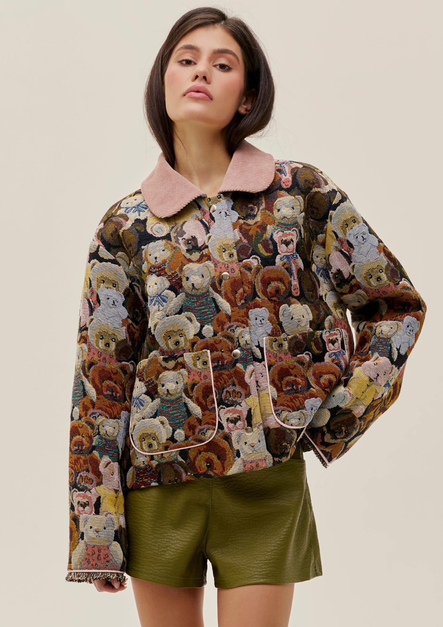 Куртка з жакарду "Bears"