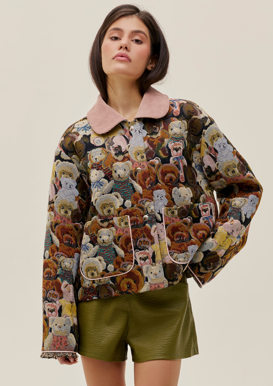 Куртка з жакарду "Bears"