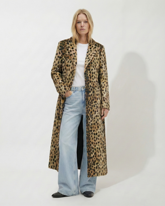 Леопардове пальто
